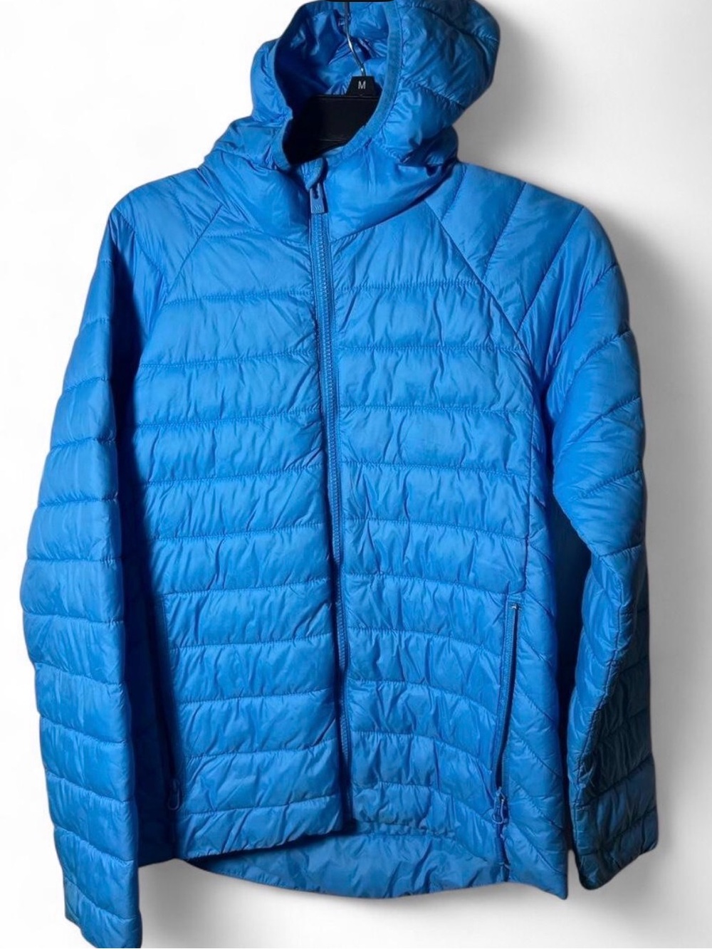 All in Motion Blue Hooded Puffer Jacket XL 3M Thinsulate